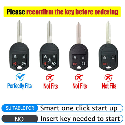 Key Fob Cover for Ford F150, F250, Explorer (2015–2023)