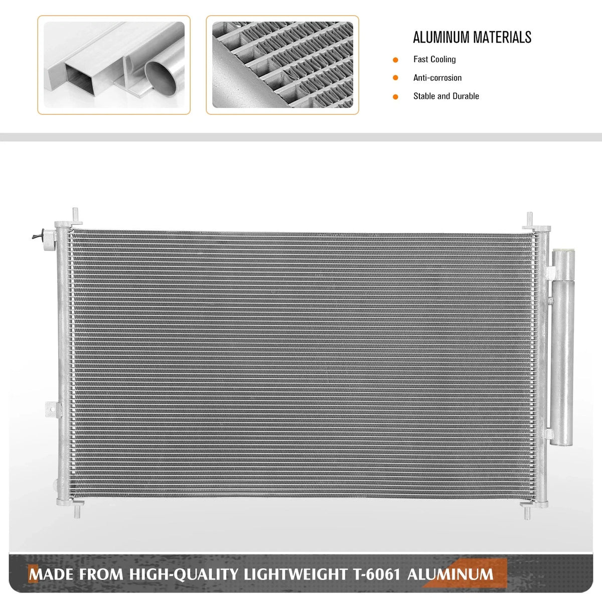 A/C Condenser for BMW X3 28I (2011–2012) Aluminum Core Replacement
