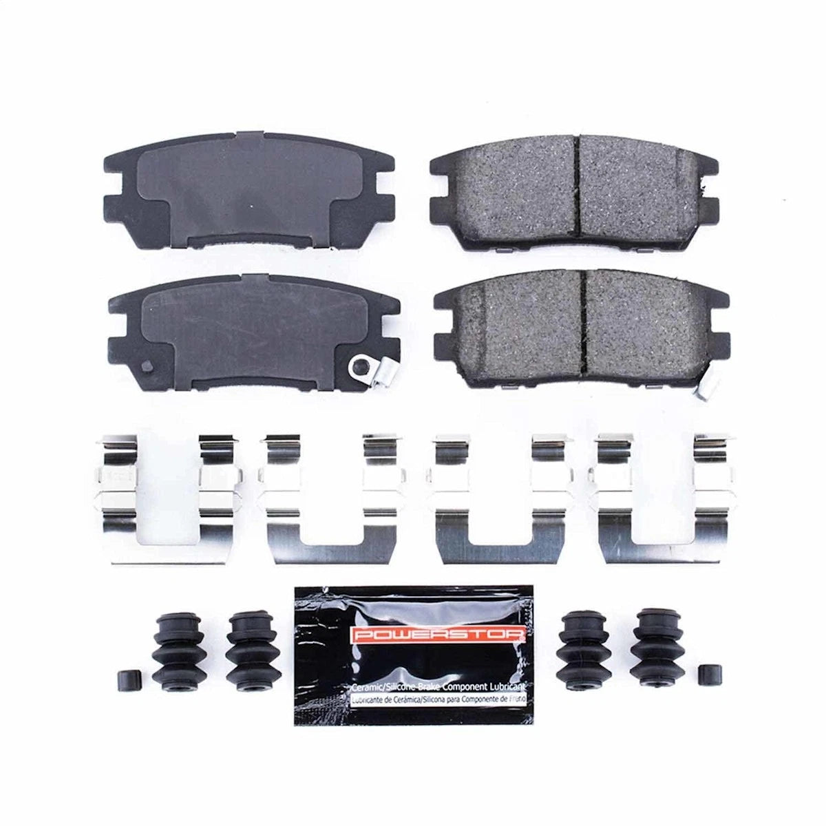 2X Powerstop Z23-567 Brake Pad Set Rear for Mitsubishi Montero (1992–2000)