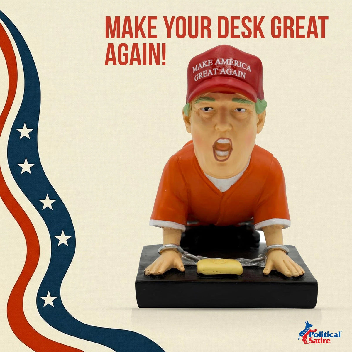 Donald Trump Pen Holder for Desk - Funny Gift for Men