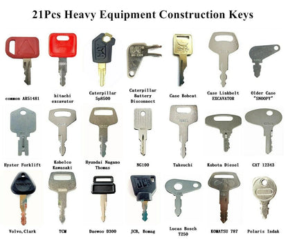 Ignition Key for Heavy Construction Equipment (21)