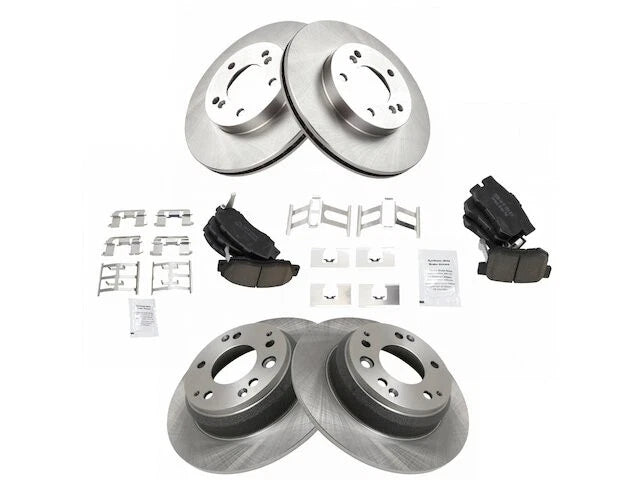 Brake Pad and Rotor Kit for Acura RL (1996–1998) 56796XRRV