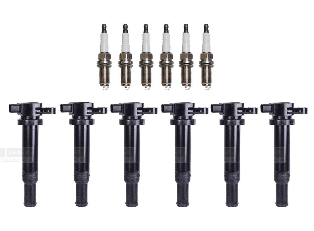Set of 6 Ignition Coils for Hyundai Kia V6 (0.044 U-Groove)