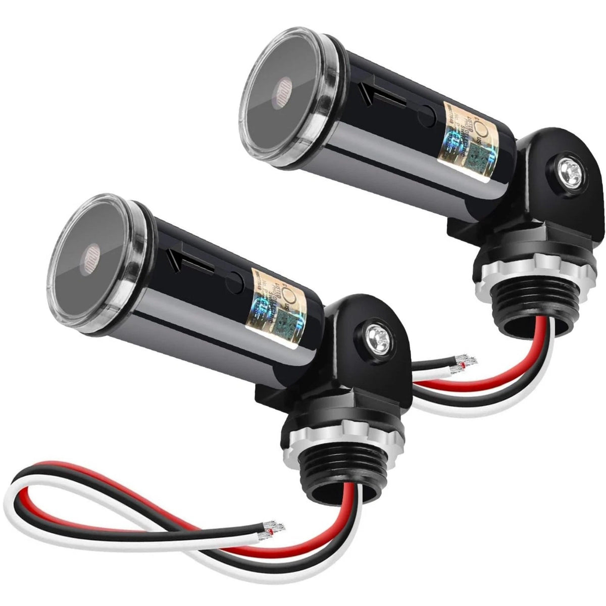 Weatherproof Photocell Sensor for Outdoor Dusk to Dawn Light Switch 120V