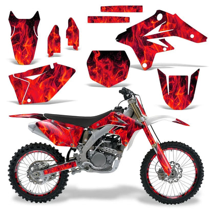 Graphic Stickers +#PLT/RIM Decals for Suzuki RMZ250 (2007–2009)