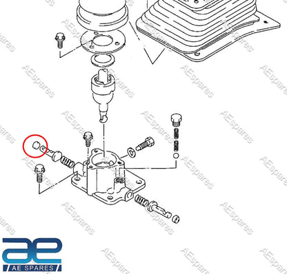 2X Cylinder Head Plug for Suzuki Samurai SJ410 & SJ413 (09241-08003)