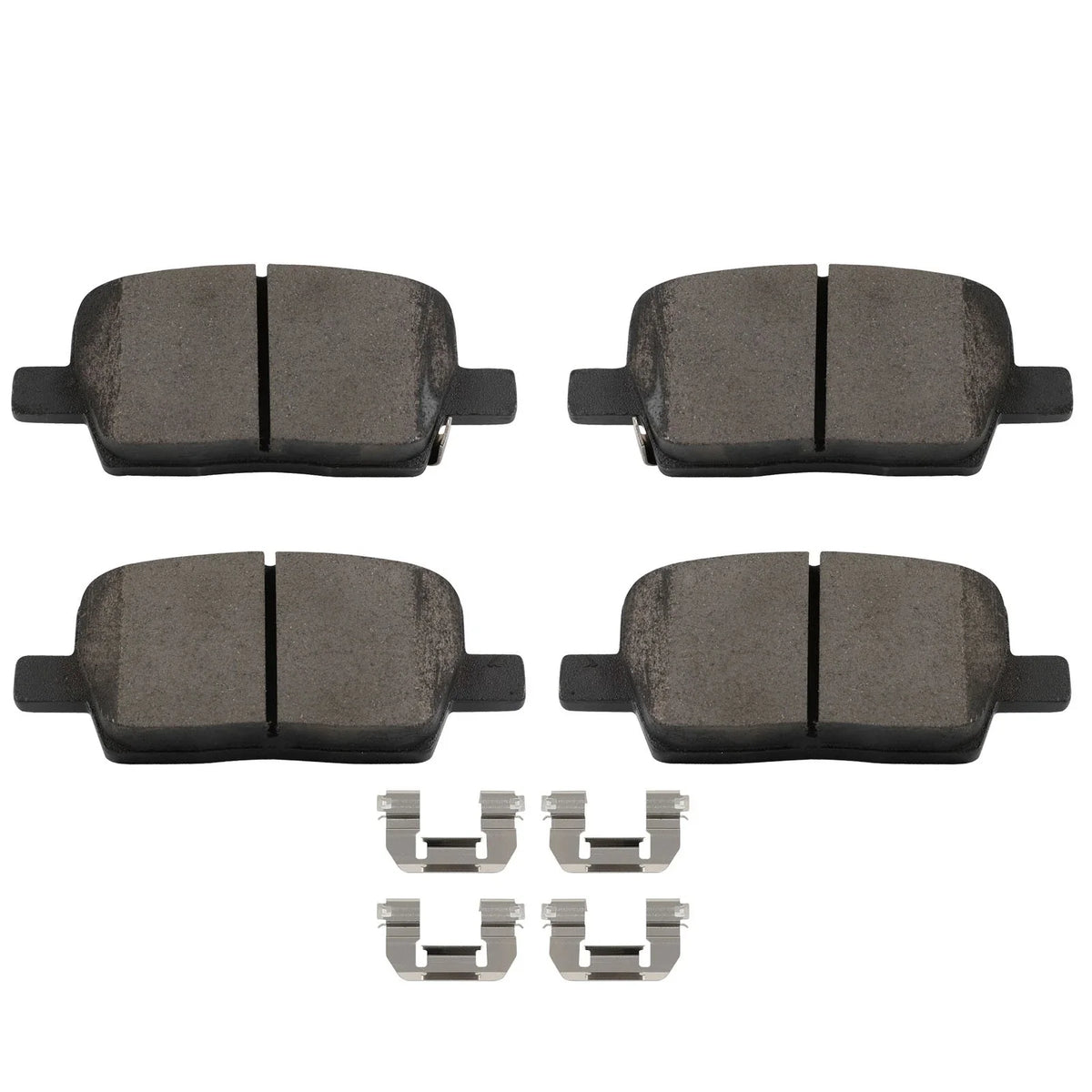 Set of 4 Rear Brake Ceramic Pads for Cadillac XT5 CT6, GMC Acadia (2017–2019)