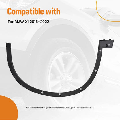 Driver Front Fender Arch Protector for BMW X1 (2016–2022) BM1290114 Black