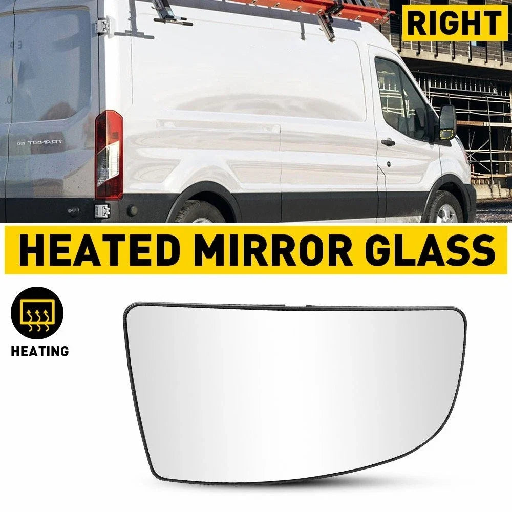 Mirror Glass Lower Passenger Side for Ford Transit 150 250 350 (2015–2019) FO1325149