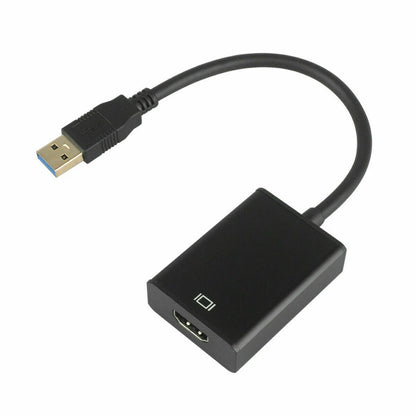HD 1080P USB 3.0 to HDMI Video Cable Adapter for PC Laptop HDTV (No Years)