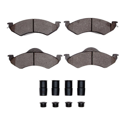 2X Brake Pad Set for Dodge Dakota Durango (1998–1999) 2214-0746-01