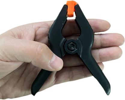 10 Pack of 3.5 Inch Heavy Duty Plastic Spring Clamps for Automotive Use
