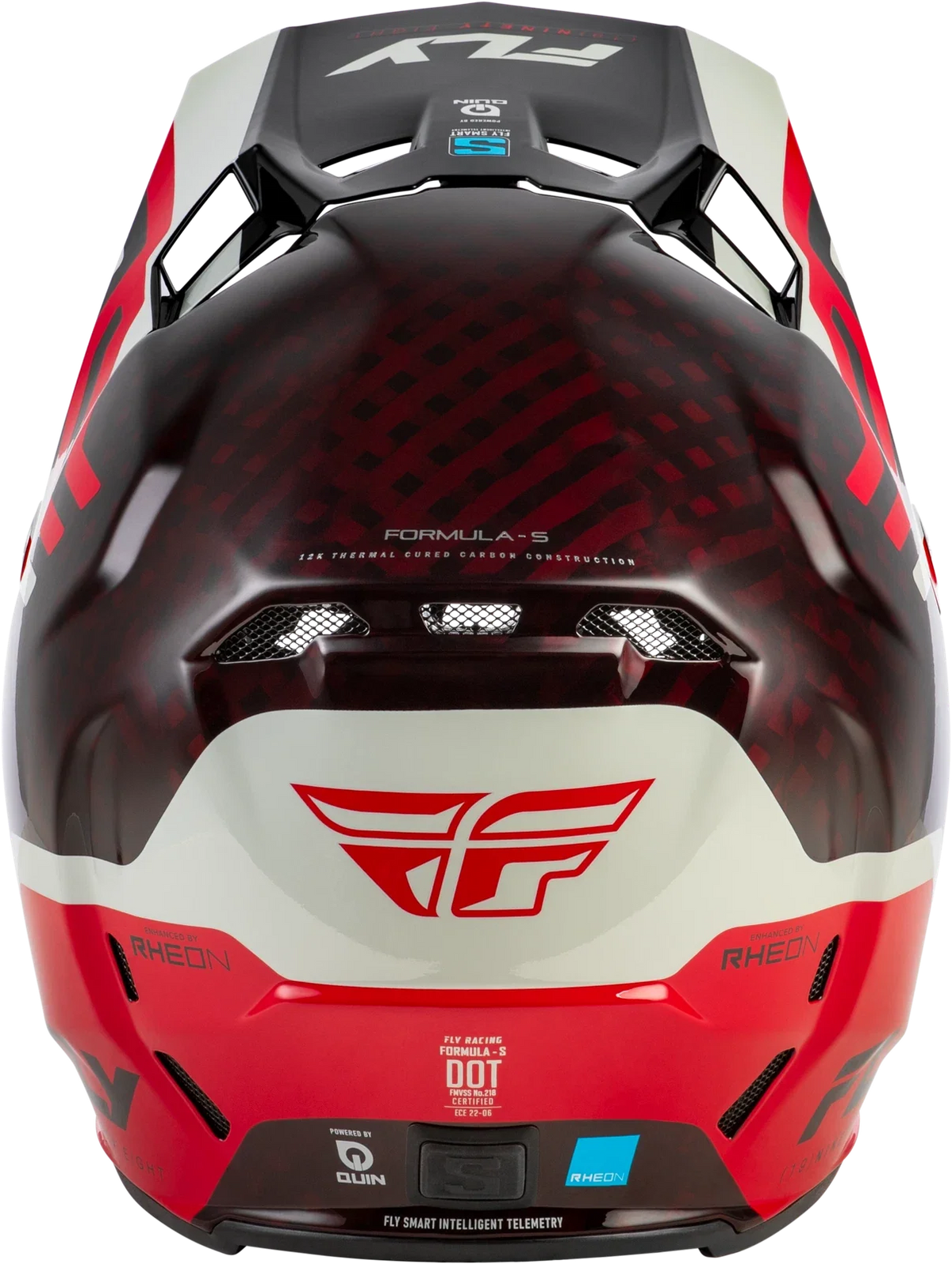 Fly Racing Formula S Carbon Byte Helmet for Offroad (Large)