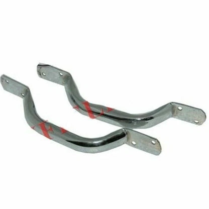 Set of 2 Chrome Side Body Lifting Grip Handles for Willys MB GPW (1941–1945)
