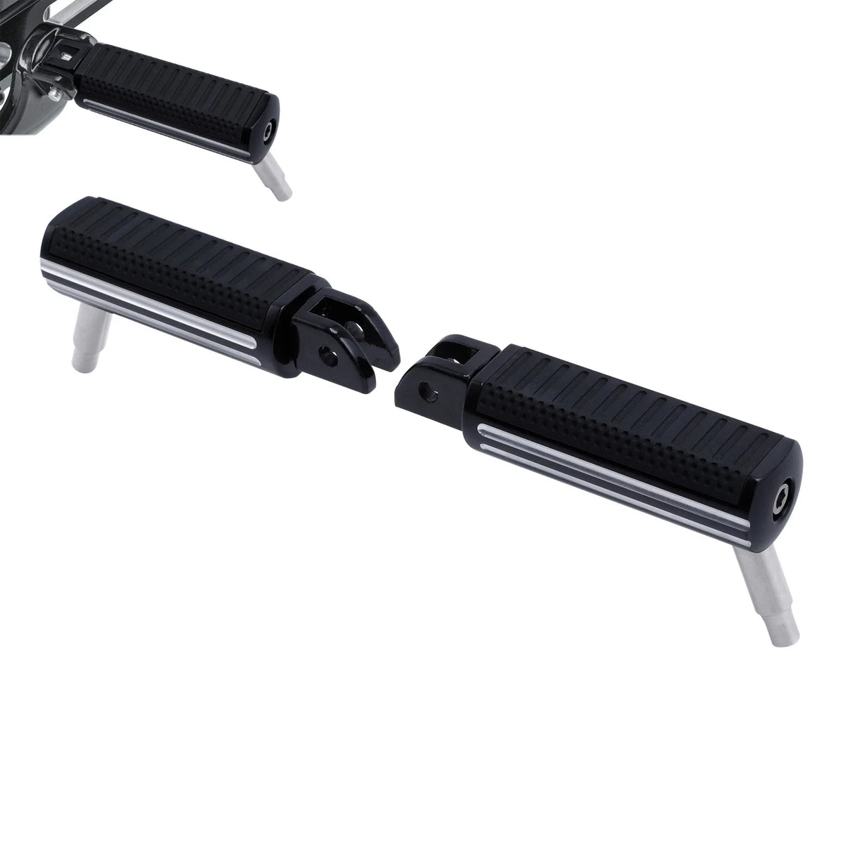 Driver Footpegs Pedal Footrest for Harley Softail Low Rider Fat Bob (2018–2023)