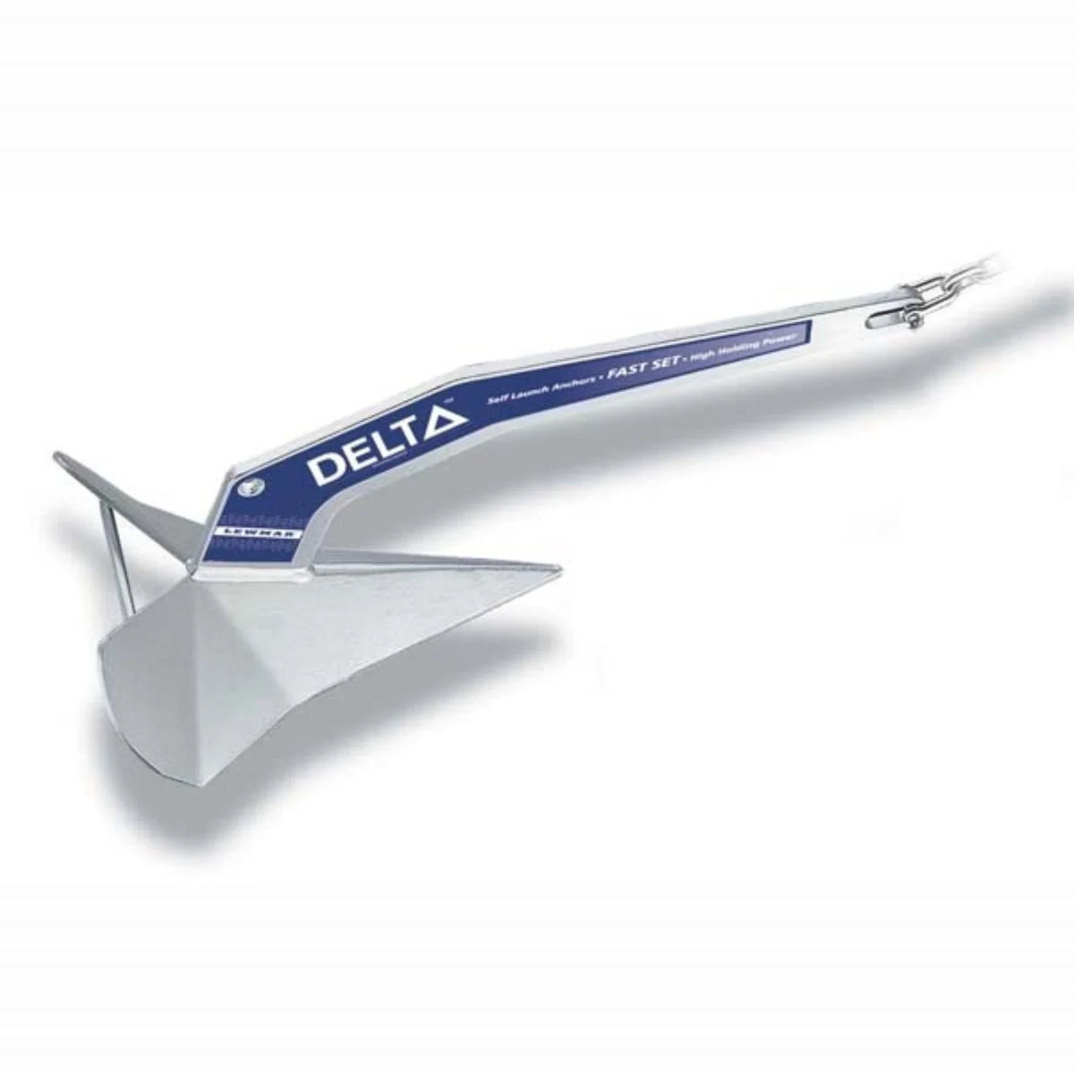 Galvanized Delta Anchor 22lb for Lewmar 34' & Up (57410)