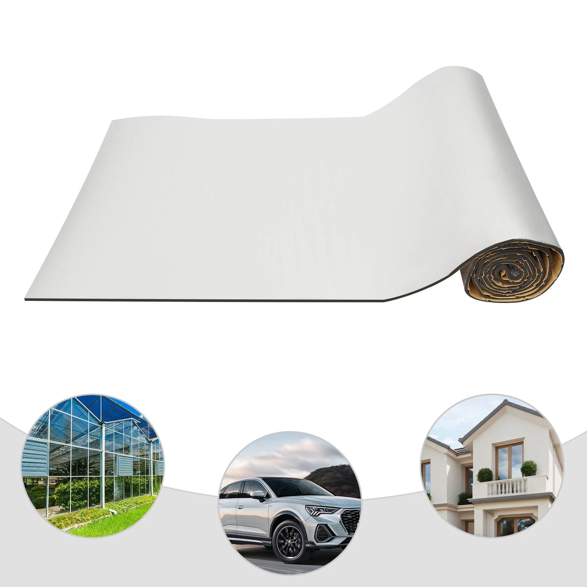 Sound Deadening Mat for Automotive Noise Insulation (Universal Fit)