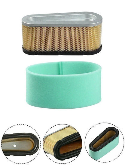 Air Filter Combo Foam for Mowers (Replaces 4139, 493909, 496894, 496894S, 5053B/D/H/K)