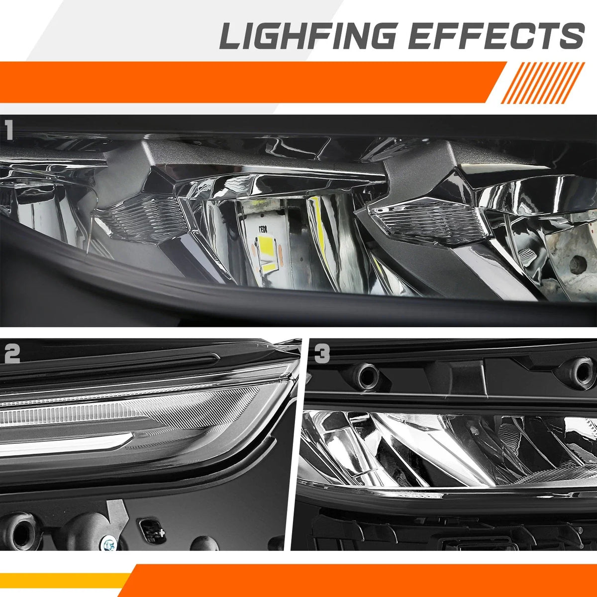 Right Side Headlight Lamp for Chevy Equinox (2022–2024)