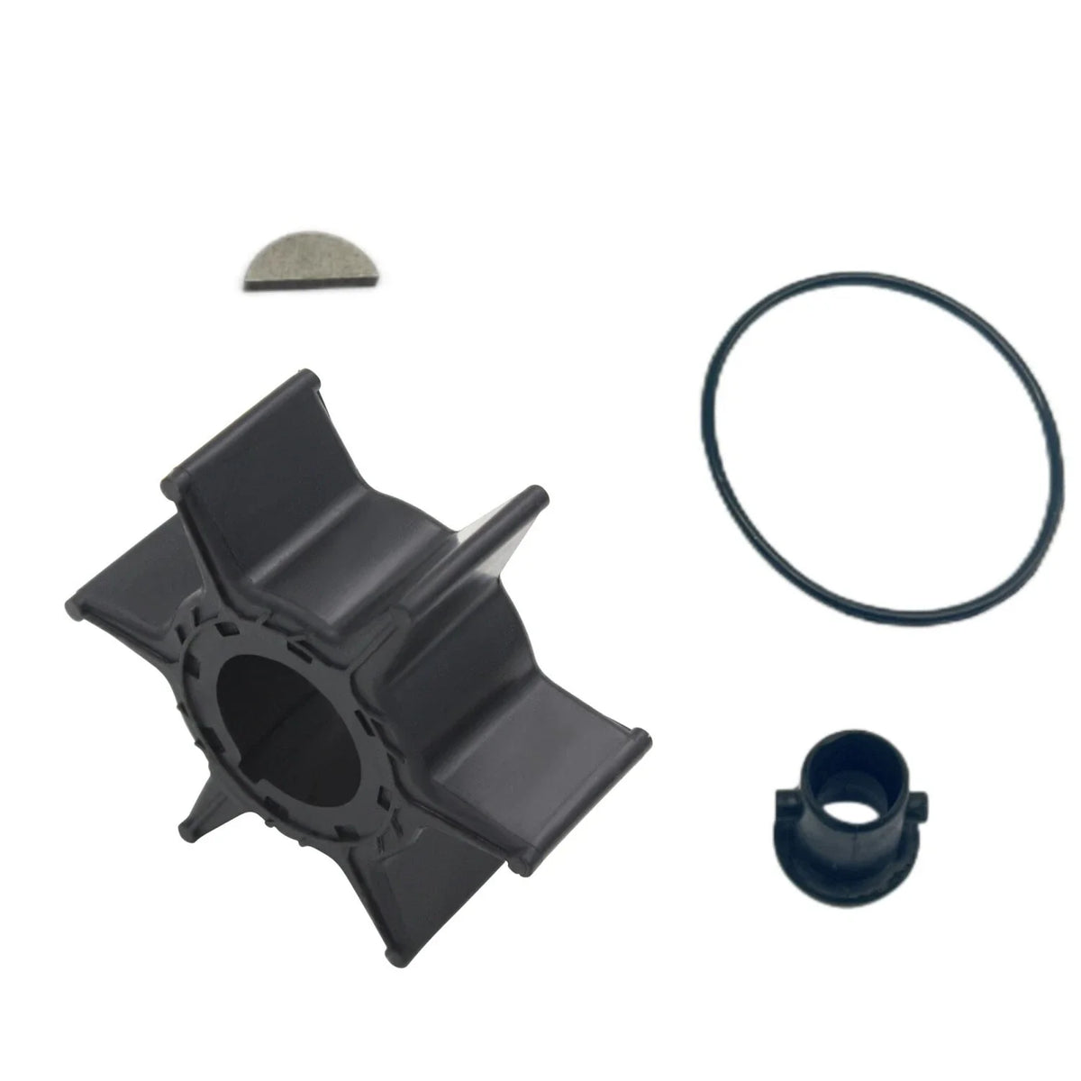Water Pump Impeller Kit for Yamaha 30hp 4-Str, 25hp 2-Str (18-3432, 61N-W0078)