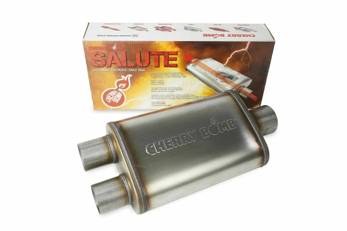 2.5" Dual Exhaust Kit for Toyota Tundra (2009–2013) Chrome Tip