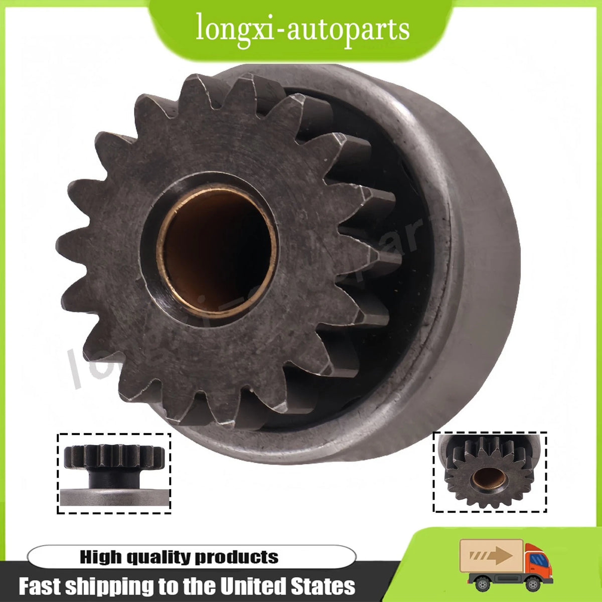 Starter Bendix Clutch for Yamaha Virago (1986–1999) 3LP-15570-00-00, 1TA-15570-00-00