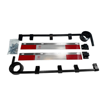 Pair Mud Flap Hangers for Truck with Reflector Kit (902-030)