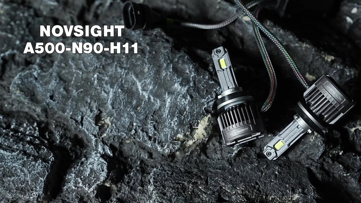 2X H11 H8 H9 LED Headlight Bulbs for NOVSIGHT (CANbus Ready)