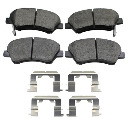Front Disc Brake Pads for Hyundai Santa Fe Azera Kia Sorrento (2001–2020)
