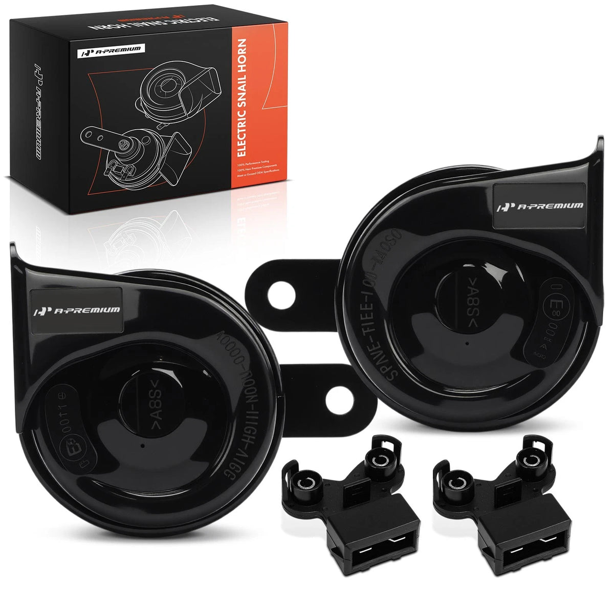 2X Snail Horn for Volkswagen Jetta, Passat, Golf, Audi
