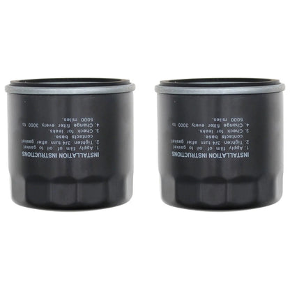2X Oil Filter for Baldwin (Replaces B1407)