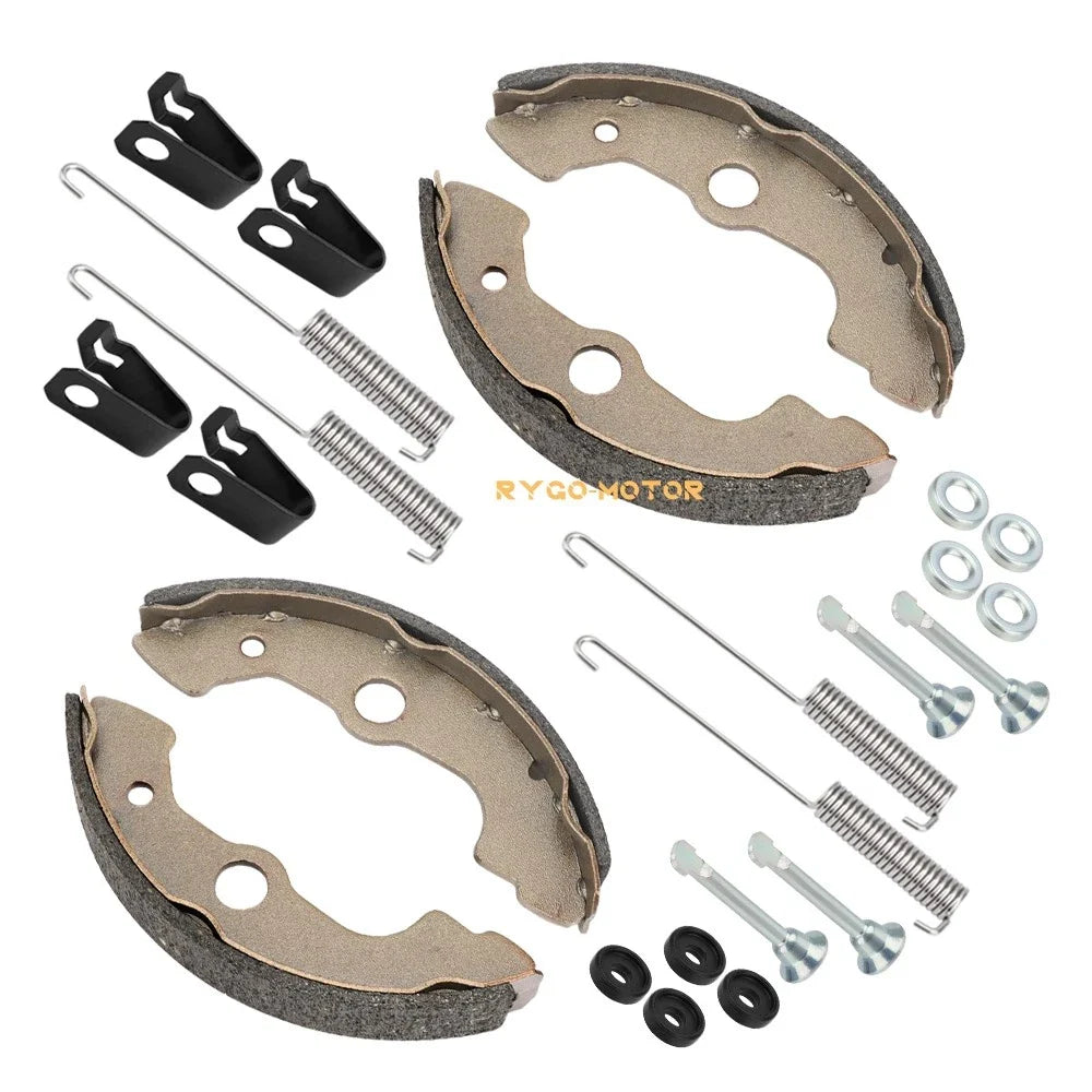 Front Brake Shoes & Pins Set for Honda Rancher 350 TRX350FE/FM/TE/TM (2000–2006)