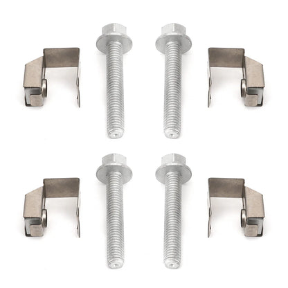 Set of 4 Exhaust Manifold Bolts U Nuts Kit 03442 for Dodge Ram 1500