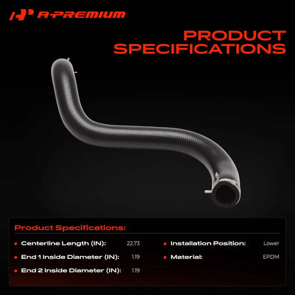 Lower Engine Radiator Hose for Honda Accord (2018–2024)