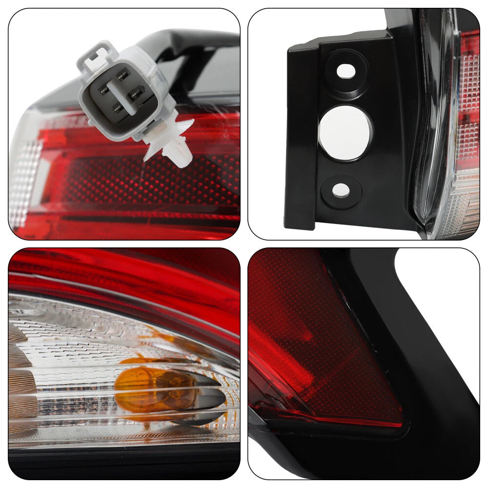 Right Tail Light for Toyota Sienna (2021–2022) 8155008070 LED RH Clear Red
