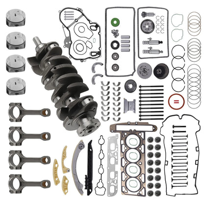 Engine Overhaul Kit for Chevrolet Equinox 2.4L (2012–2016) w/ VVT Timing Chain Set