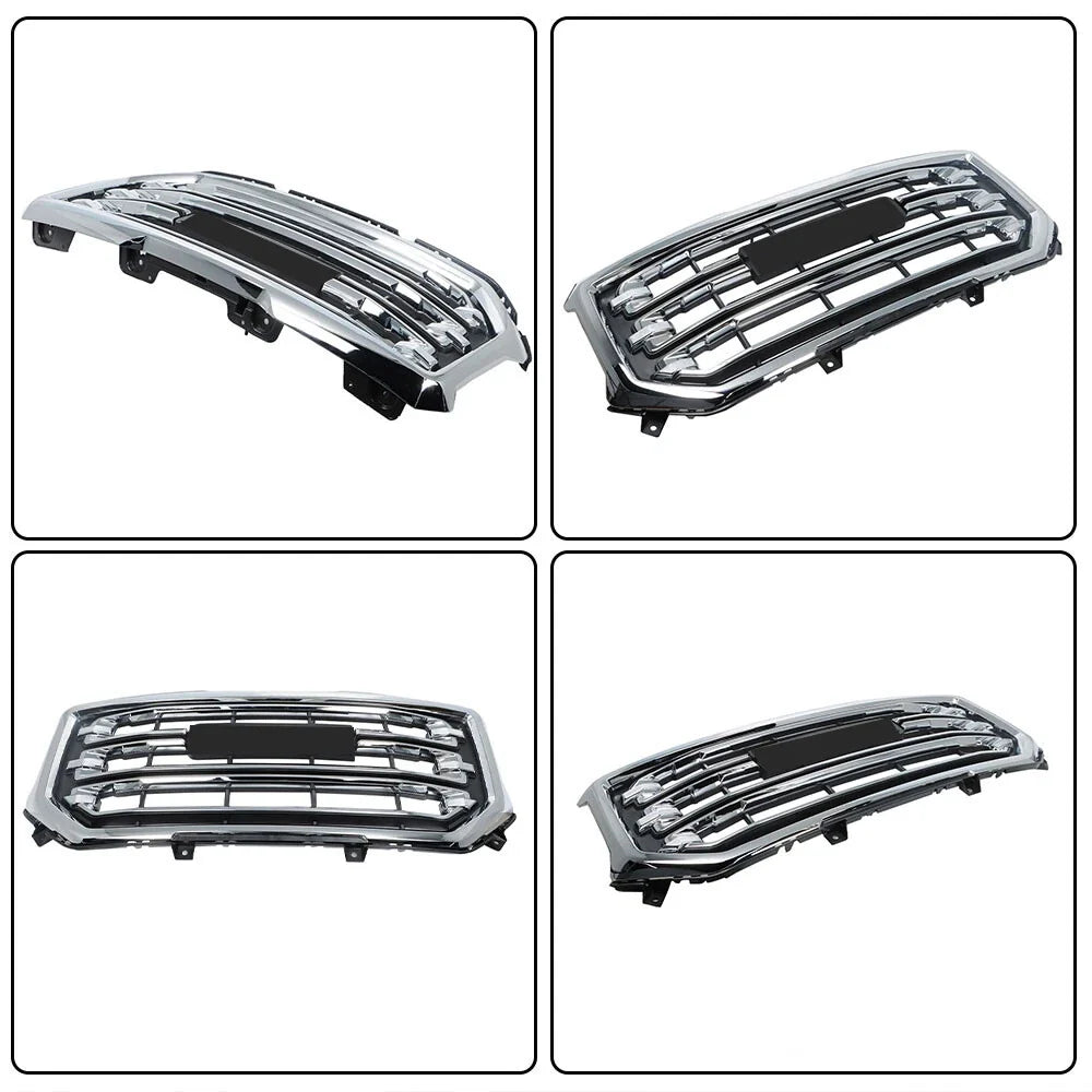 Chrome Front Bumper Grille for GMC Sierra 1500 (2016–2019)