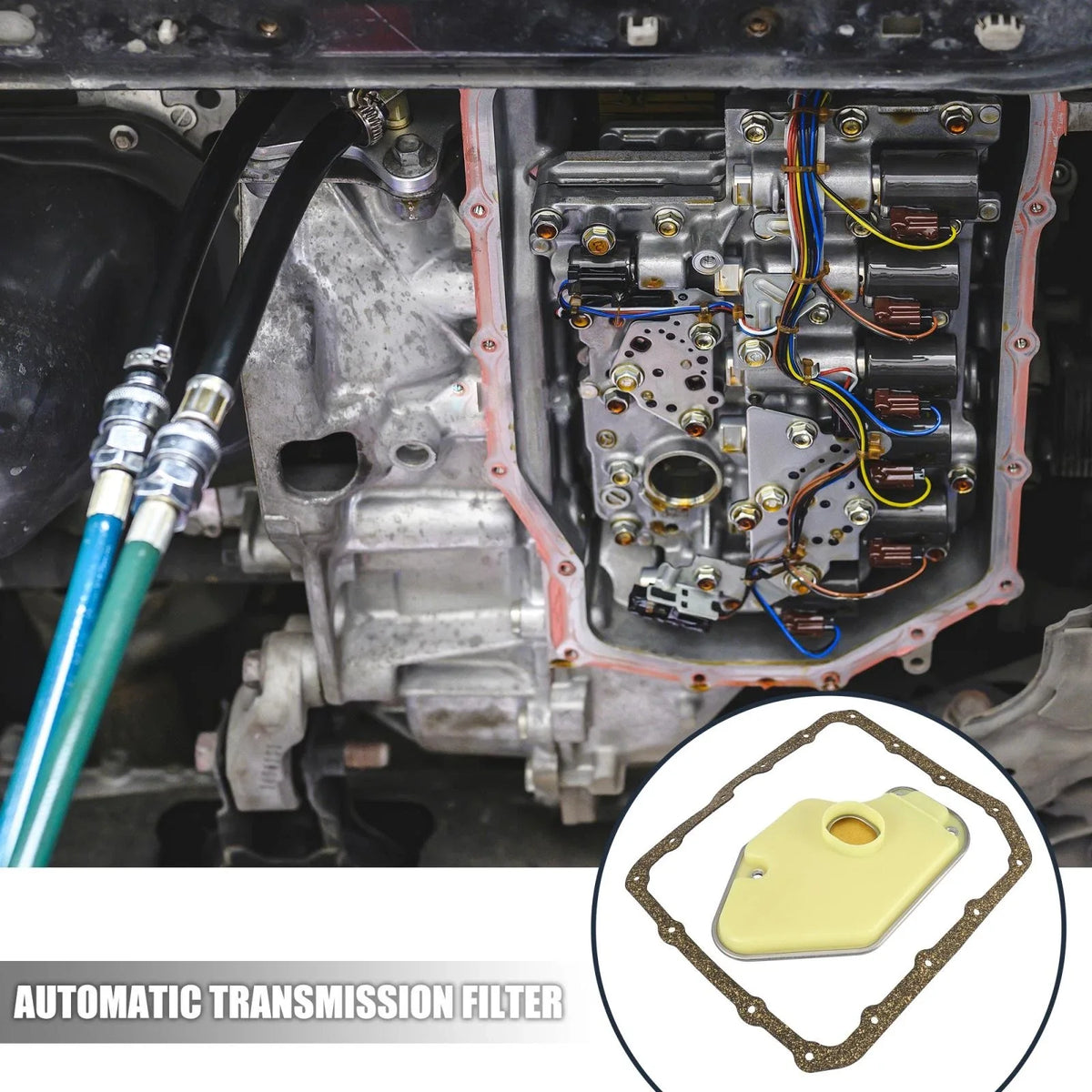 Automatic Transmission Filter Oil Pan Gasket Kit for Isuzu Trooper (1995–2002) 8968410110