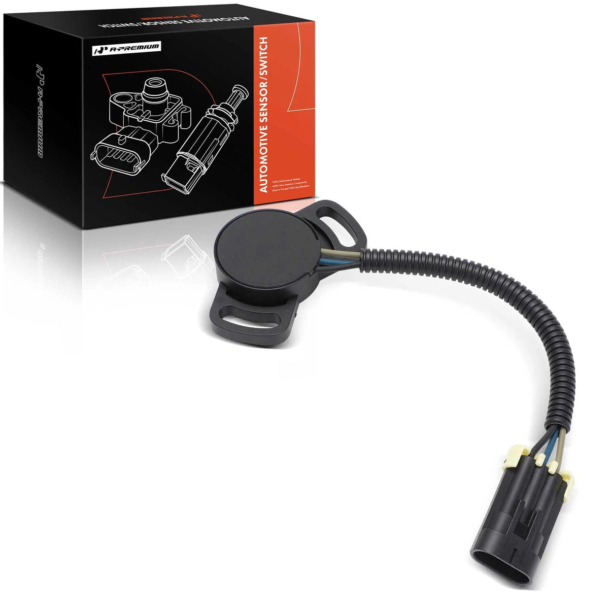 Throttle Position Sensor for Chevrolet R2500 Suburban GMC Savana 2500 (10137417, 5743243, 20091319)