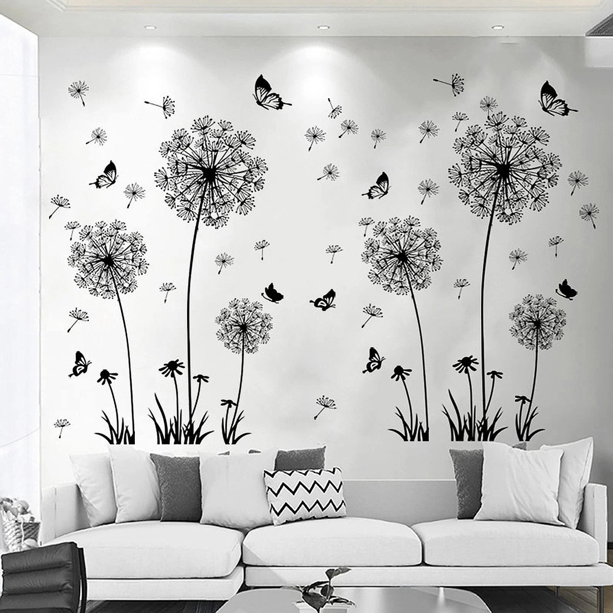 Wall Decals for Dandelion Butterfly