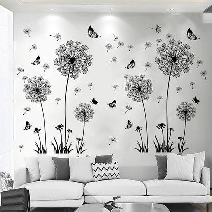 Wall Decals for Dandelion Butterfly