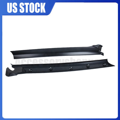 Set of 2 Windscreen A Pillar Trim Molding for Land Rover LR3 LR4 (2005–2016)