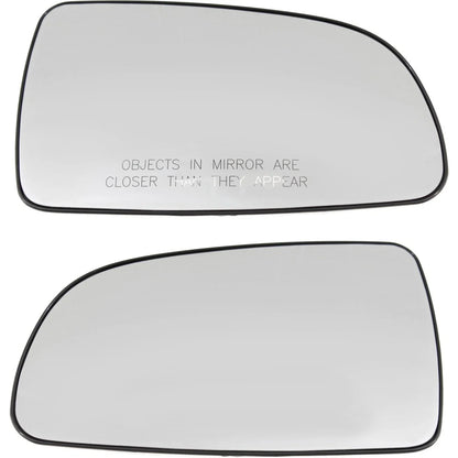 Heated Mirror Glass Set of 2 for Chevy Sedan