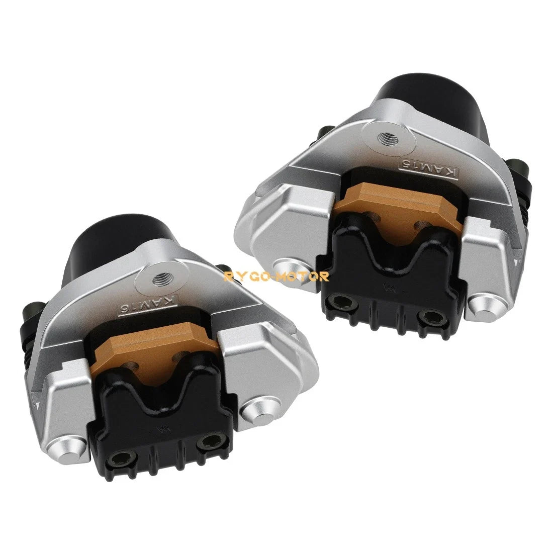 Set of 2 Front Brake Calipers w/Pads for Honda Goldwing 1000 GL1000 (1975–1977)