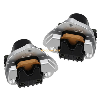 Set of 2 Front Brake Calipers w/Pads for Honda Goldwing 1000 GL1000 (1975–1977)