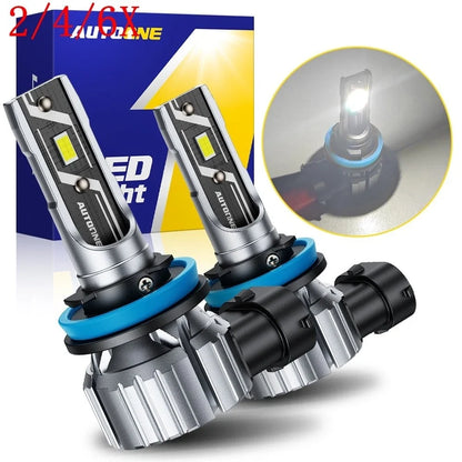 2X H11 H8 H9 LED Headlight Bulb for Low Beam Fog Light (CANBUS 6500K)