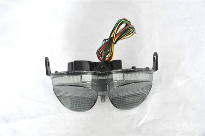 Smoke Lens Tail Light Brake Light with Turn Signal for Yamaha R6 (2001–2002)