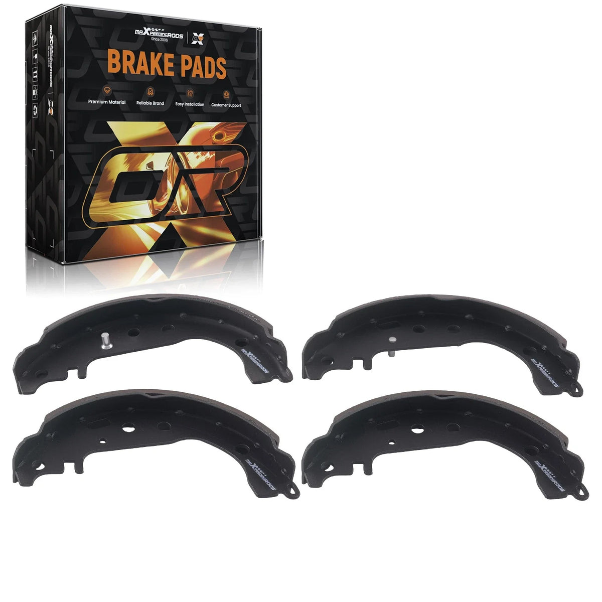 Rear Drum Brake Shoes for Toyota Prius (2009–2014), Yaris (2006–2014)