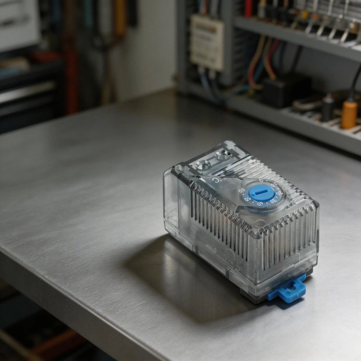 DIN Rail Thermoregulator for Electric Heaters and Cooling Fans Control