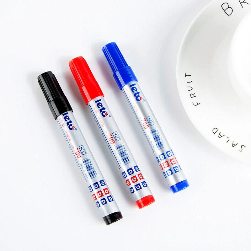 3X Waterproof Permanent Paint Marker Pen for Car Tire Tread Rubber